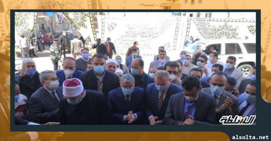 افتتاح مسجد الصحابة بالمنيا
