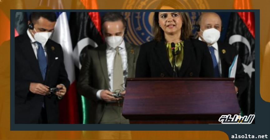 وزيرة خارجية ليبيا "نجلاء المنقوش"