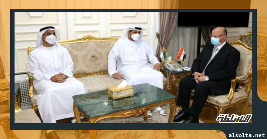 محافظ القاهرة يستقبل سفير الإمارات