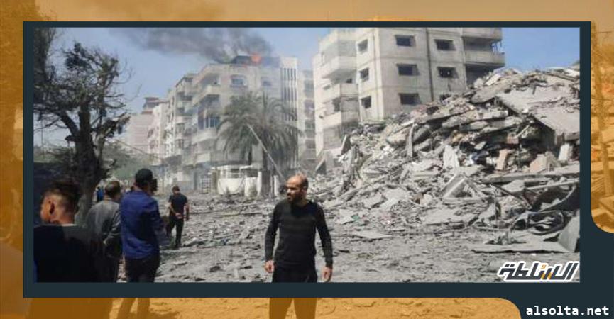 القصف يتواصل في غزة