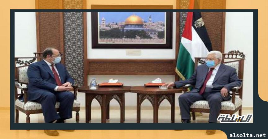 الرئيس الفلسطينى واللواء عباس كامل
