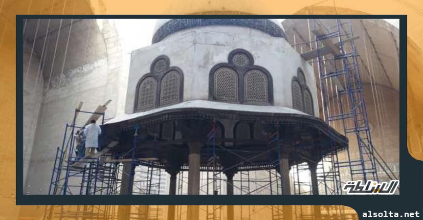 القبة الفوارة لمسجد السلطان حسن