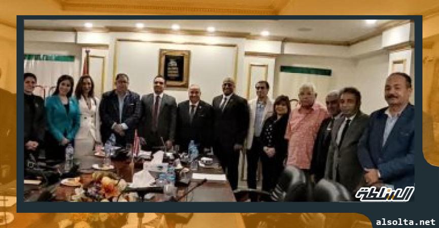 تنسيقية شباب الأحزاب تلتقي مجلس إدارة الاتحاد المصري