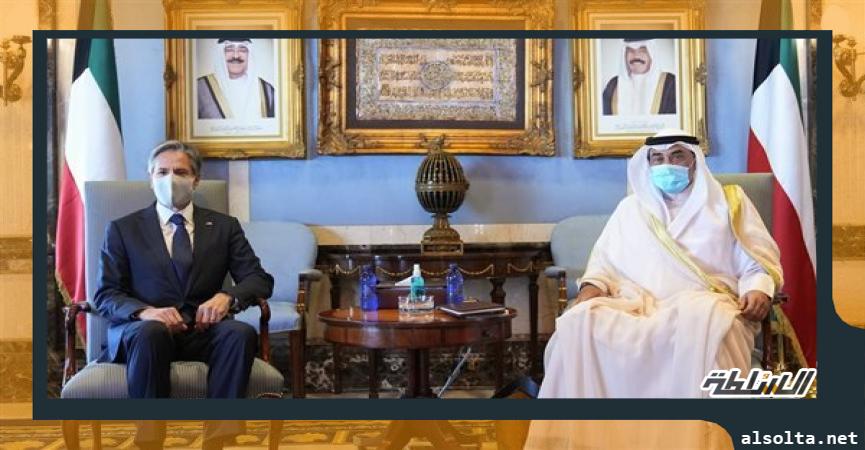 رئيس وزراء الكويت يستقبل وزير الخارجية الأمريكي