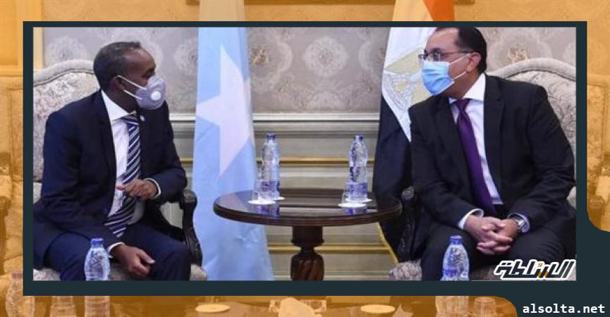 الدكتور مدبولي ورئيس وزراء الصومال