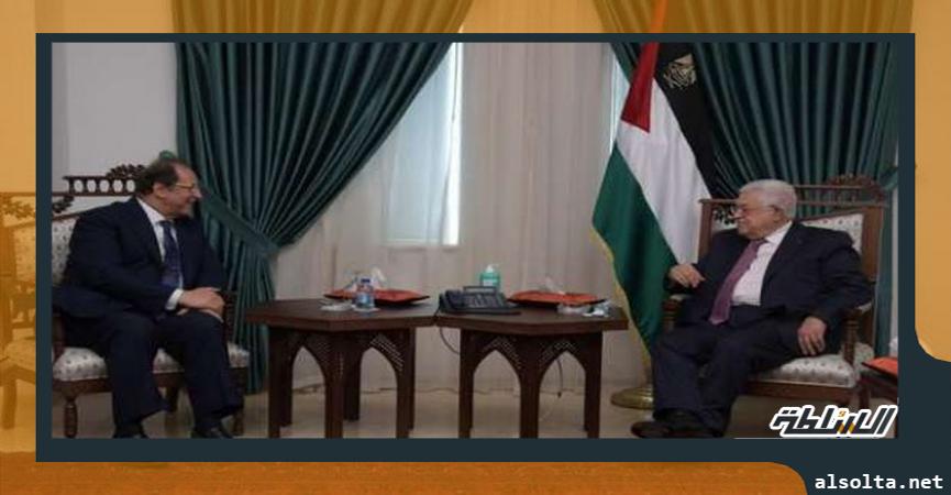 الرئيس الفلسطيني يستقبل رئيس المخابرات المصرية في رام الله