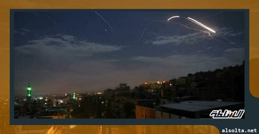صورة من الهجوم الإسرائيلي