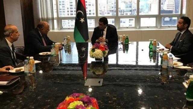 عاجل.. شكري يؤكد للمنفي موقف مصر الراسخ في الحفاظ على سيادة ليبيا