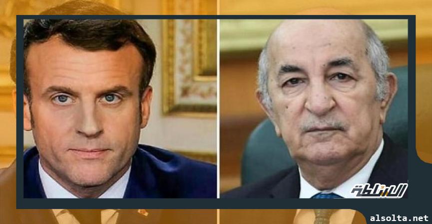 الرئيس الجزائري ونظيره الفرنسي
