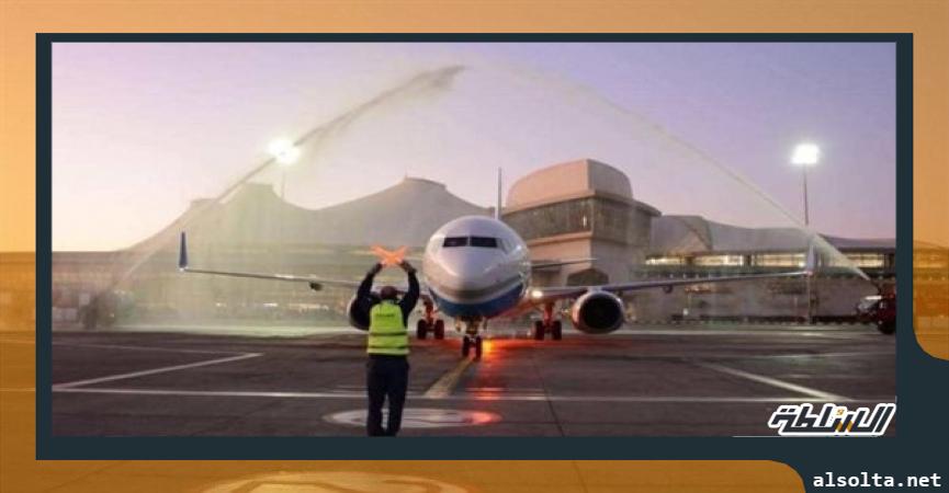 وصول أول رحلة بريطانية إلى مطار شرم الشيخ