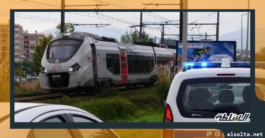 موقع حادث القطار