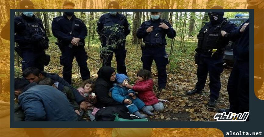 ترحيل مهاجرين إلى الحدود البيلاروسية