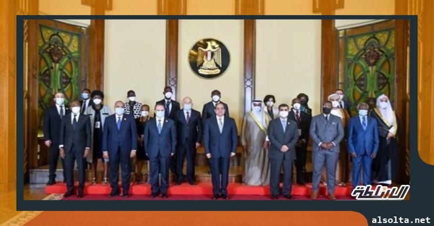 الرئيس السيسي يستقبل نواب العموم العرب والأفارقة