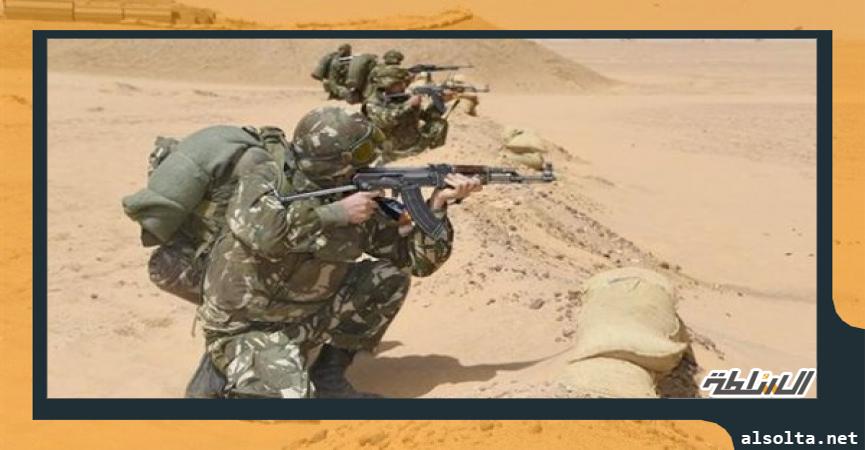 جنود جزائريون جنوبي البلاد