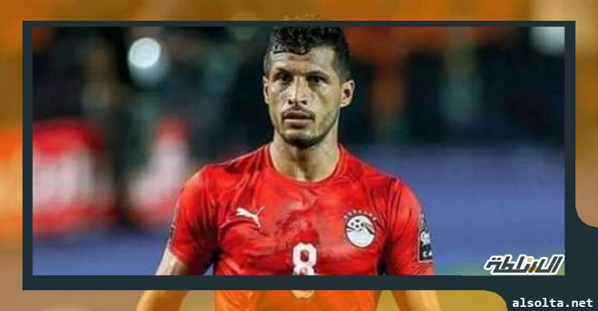 طارق حامد بقميص منتخب مصر