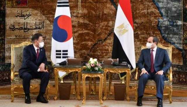 بمليار دولار..  مصر توقع اتفاقية مع كوريا الجنوبية لتحديث مشروع سكك الحديد والسد العالي