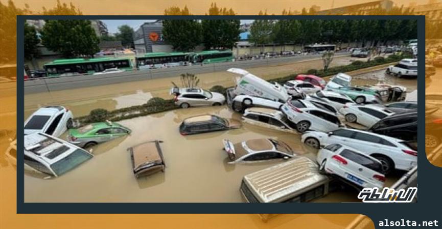 فيضانات الصين- ارشيفية
