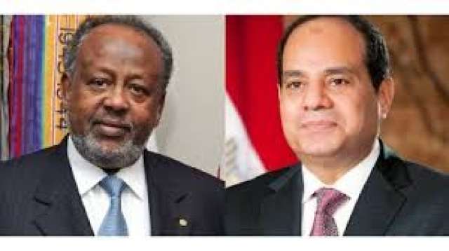 الرئيس السيسي ورئيس جيبوتي