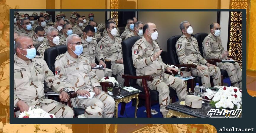 رئيس أركان القوات المسلحة يشهد المرحلة الرئيسية لمشروع ”إعصار 63”