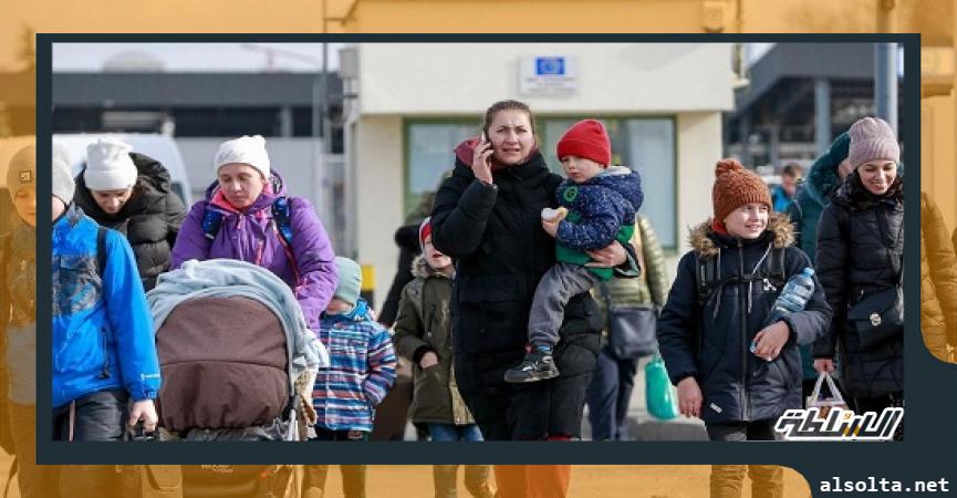 لاجئين أوكرانيين