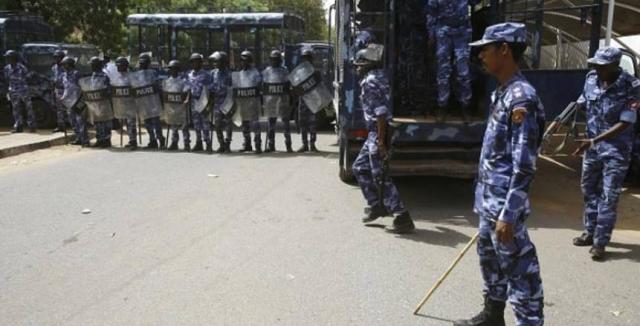 شرطة مكافحة الشغب في السودان-أرشيفية
