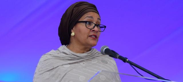 نائبة الأمين العام للأمم المتحدة أمینة محمد-أرشيفية