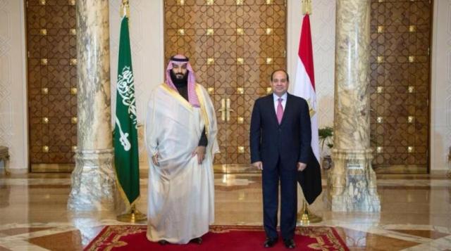 الرئيس السيسي وولي العهد السعودي 