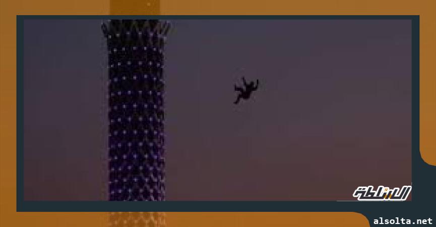 حادث انتحار من اعلى برج القاهرة - ارشيفية 