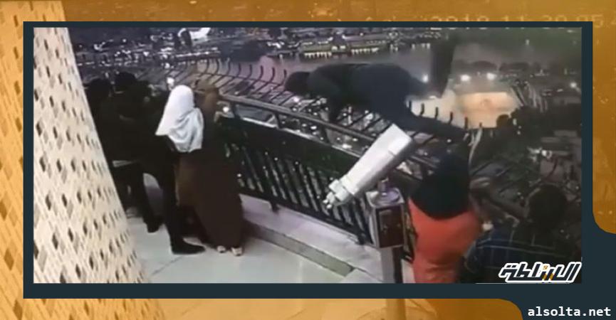 حالة انتحار من اعلى برج القاهرة - ارشيفية 