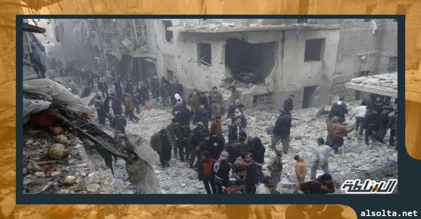 قصف في سوريا- أرشيفية