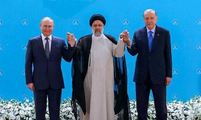 البيان الختامي لقمة بوتين ورئيسي واردوغان في طهران