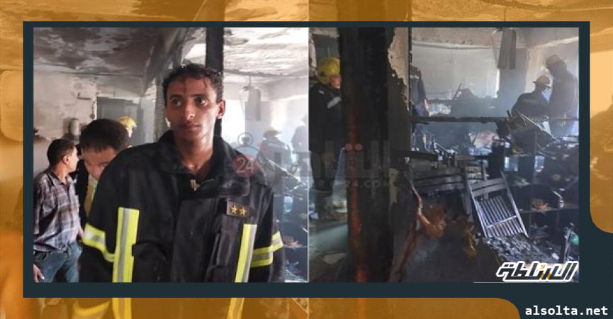 حوادث  حريق كنيسة أبو سيفين في إمبابه
