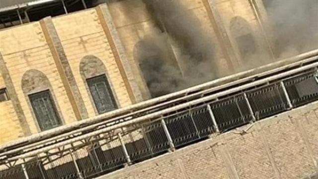 الكنيسة: حريق كنيسة الأنبا بيشوي بمدينة المنيا الجديدة دمر محتوياتها بالكامل
