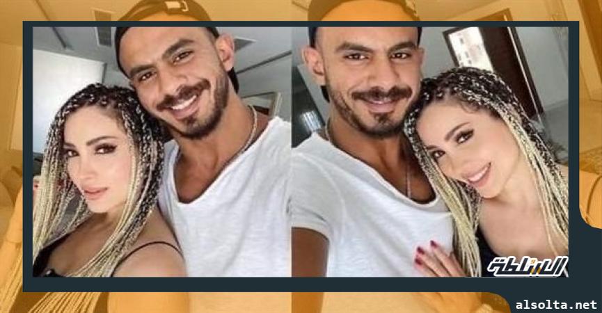 نسرين طافش وزوجها شريف المصري