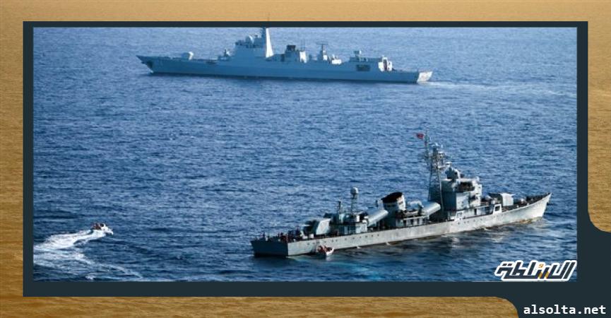 سياسة  سفن حربية صينية بالقرب من تايوان