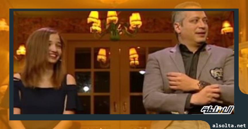 تامر أمين وابنته