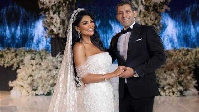 كان نفسي اتجوز ظابط.. سالي عبد السلام تعلق على حفل زفافها