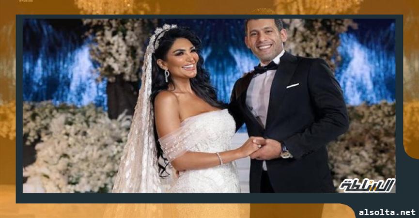 المذيعة سالي عبدالسلام وزوجها مؤمن الباز