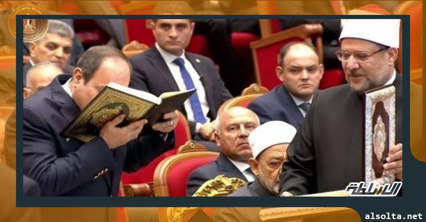 أخبار  الرئيس عبد الفتاح السيسي رئيس الجمهورية