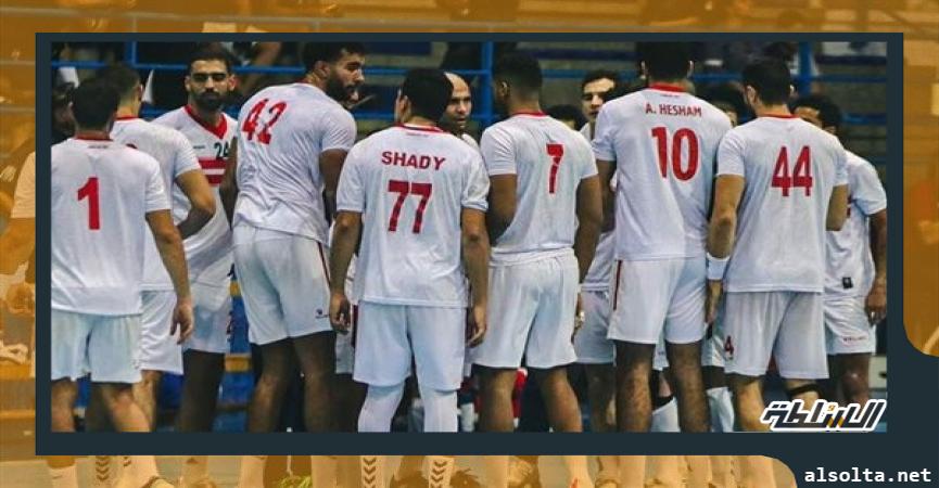 رياضة  فريق يد الزمالك