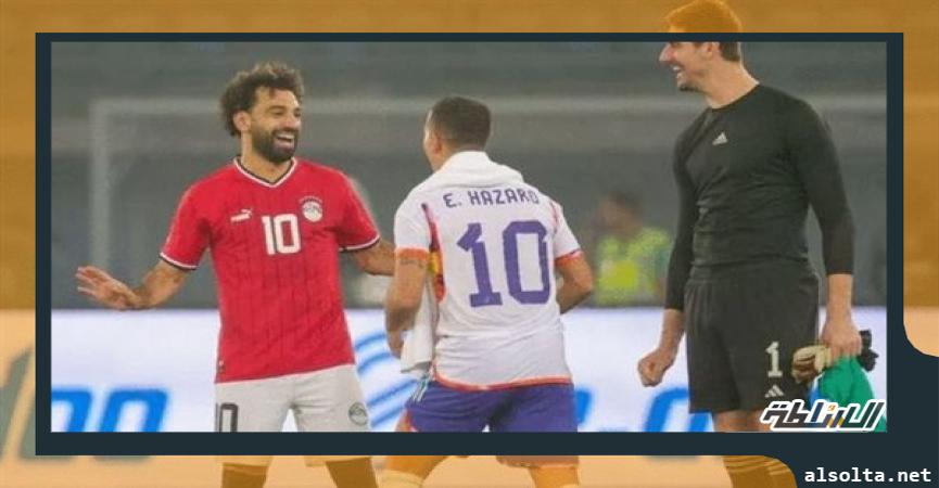 منتخب مصر وبلجيكا 