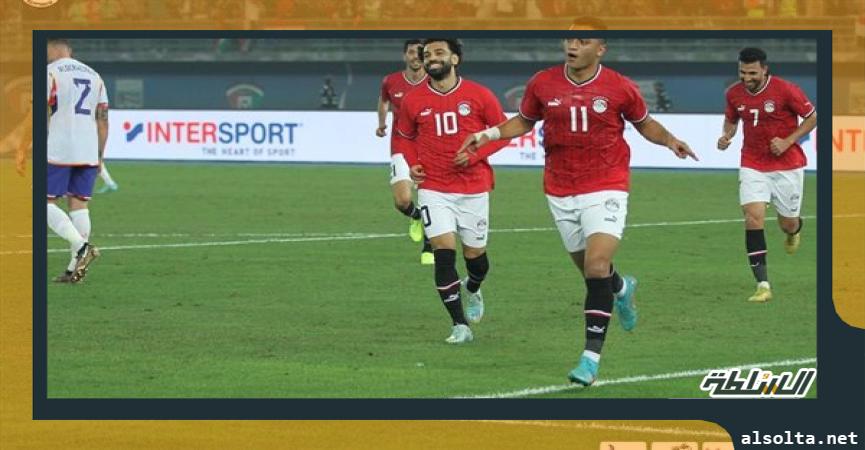 منتخب مصر يفوز على بلجيكا