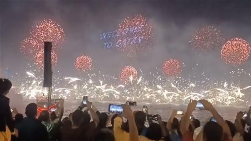 احتفالات كبيرة في الدوحة بقطر بمناسبة افتتاح كأس العالم 2022 غدًَا الأحد I فيديو