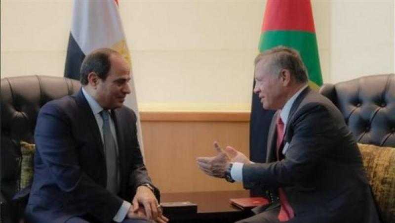 عاجل.. الرئيس السيسى يستقبل عاهل الأردن بمطار القاهرة