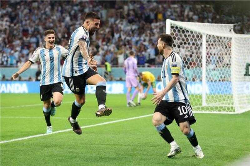 الأرجنتين يعبر أستراليا بهدفين ويتأهل لربع نهائي كأس العالم 2022| شاهد