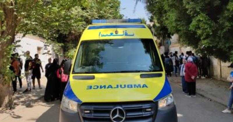 إصابة 4 طالبات صدمتهن سيارة يقودها طفل فى أوسيم