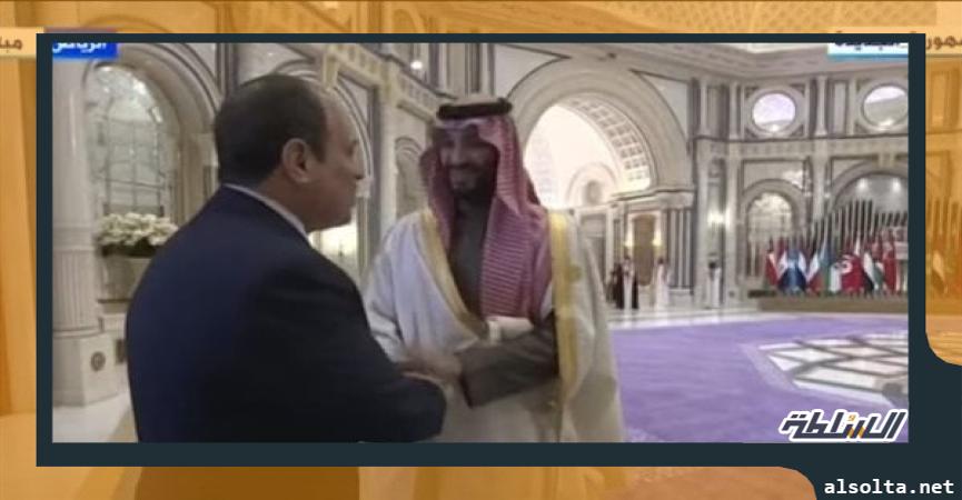  الرئيس السيسي والأمير محمد بن سلمان