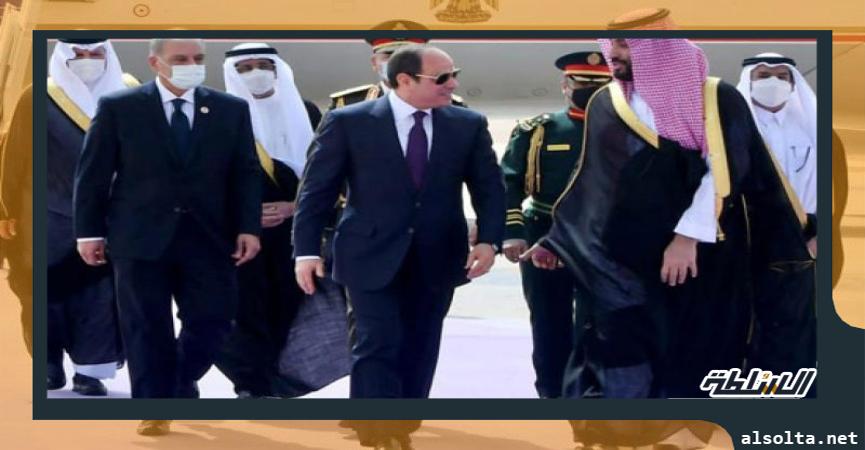 الرئيس السيسي وولي العهد السعودي - أرشيفية
