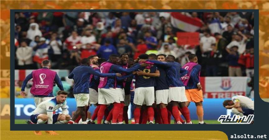 صورة من مباراة فرنسا وإنجلترا