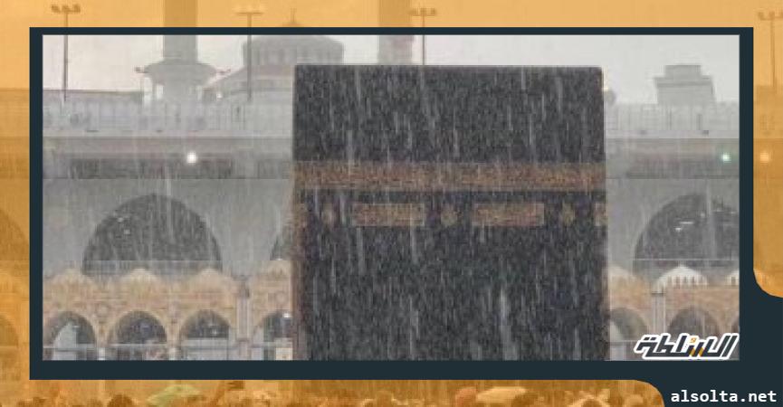 أمطار غزيرة فى مكة 